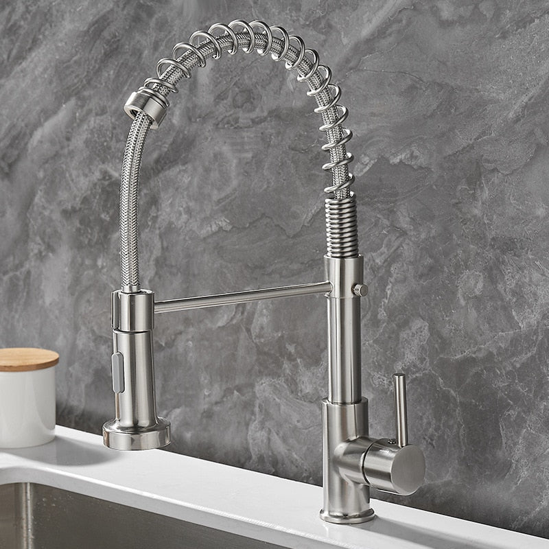 Torneira Cozinha Gourmet Monocomando Com Spray Extensor