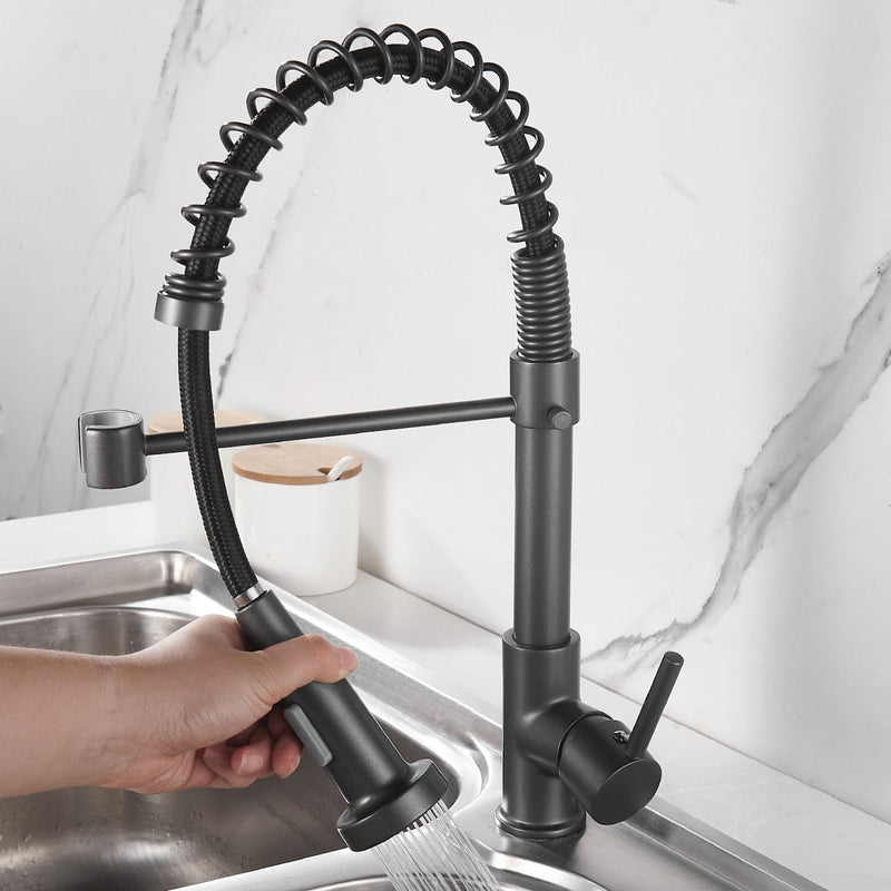 Torneira Cozinha Gourmet Monocomando Com Spray Extensor