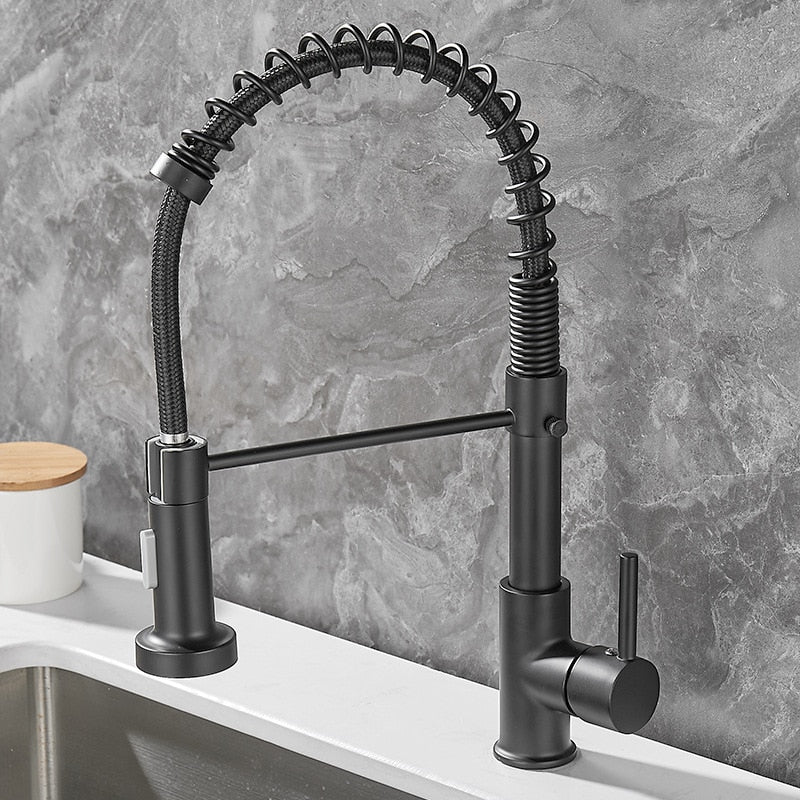 Torneira Cozinha Gourmet Monocomando Com Spray Extensor