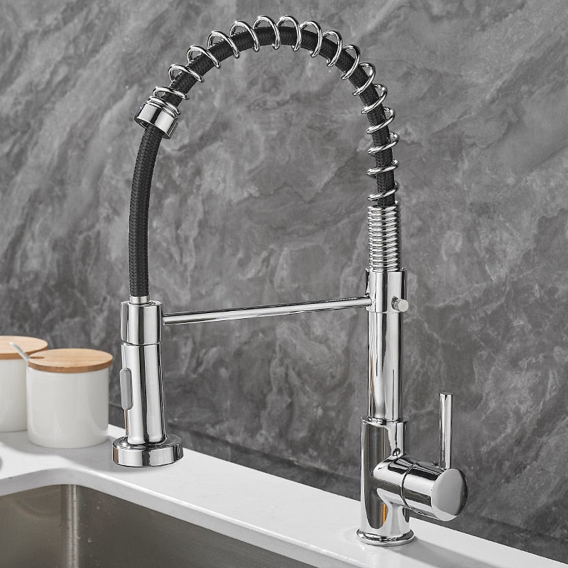 Torneira Cozinha Gourmet Monocomando Com Spray Extensor