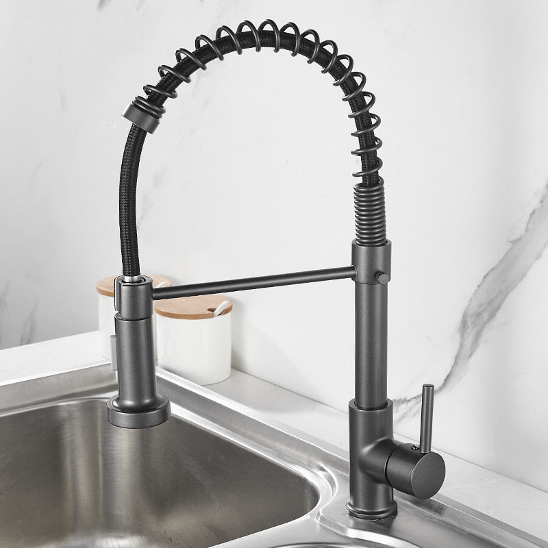 Torneira Cozinha Gourmet Monocomando Com Spray Extensor