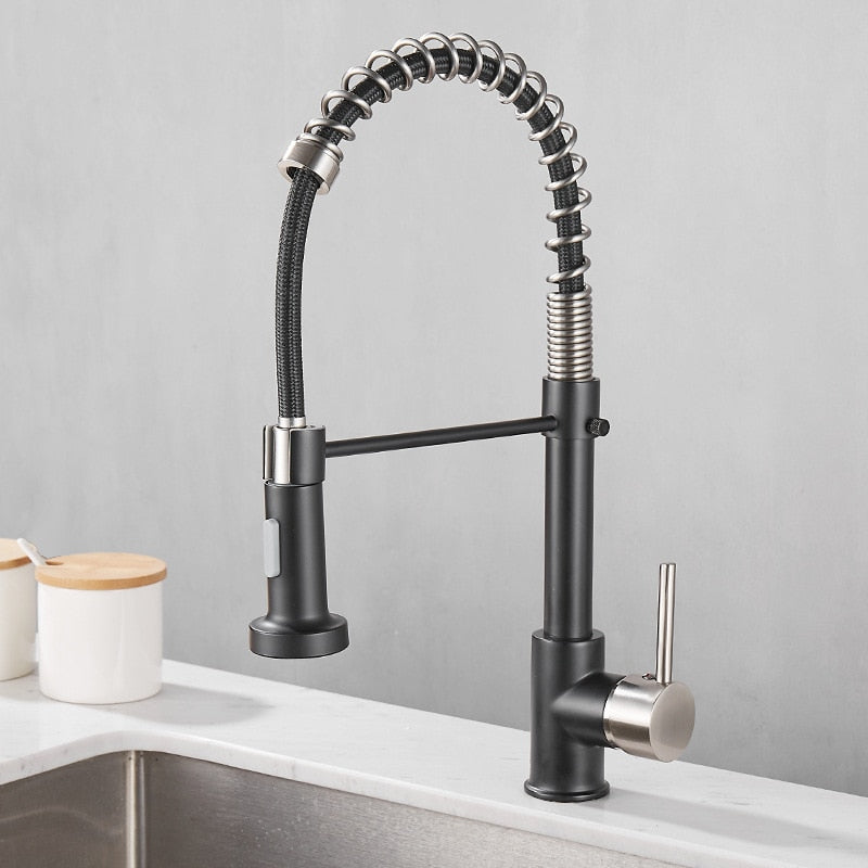 Torneira Cozinha Gourmet Monocomando Com Spray Extensor