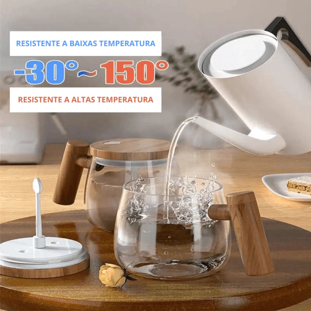 Caneca de Mistura Elétrica para Café, Ovos, Achocolatado.